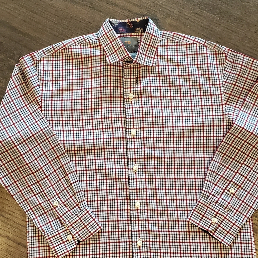 Boys button front dress shirt